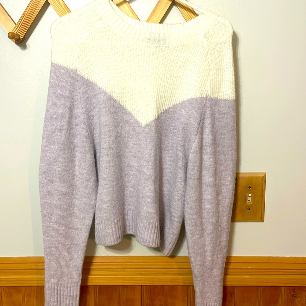 Express Cream and purple purple